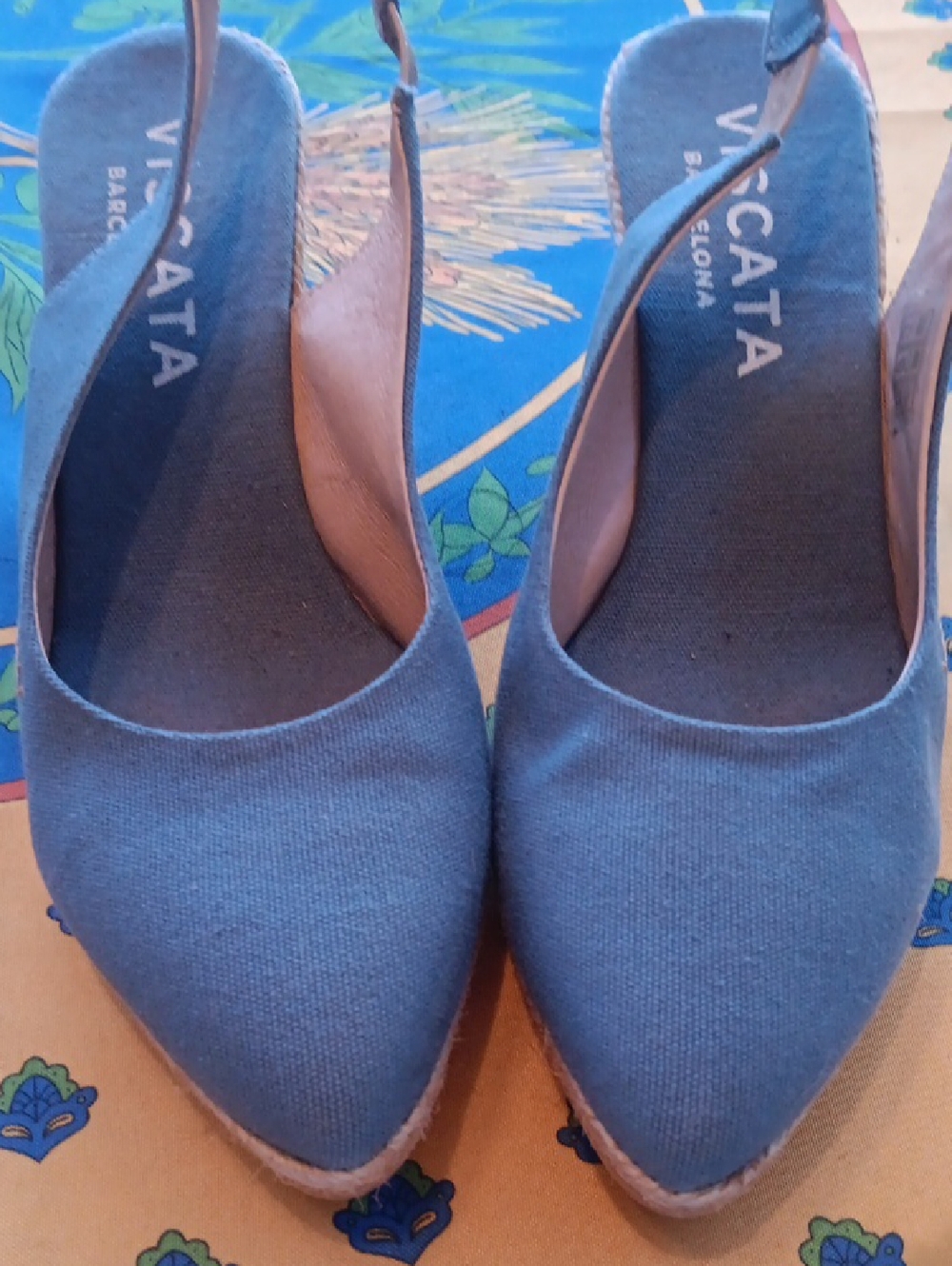 Viscata Palomera Canvas Espadrille Wedges
